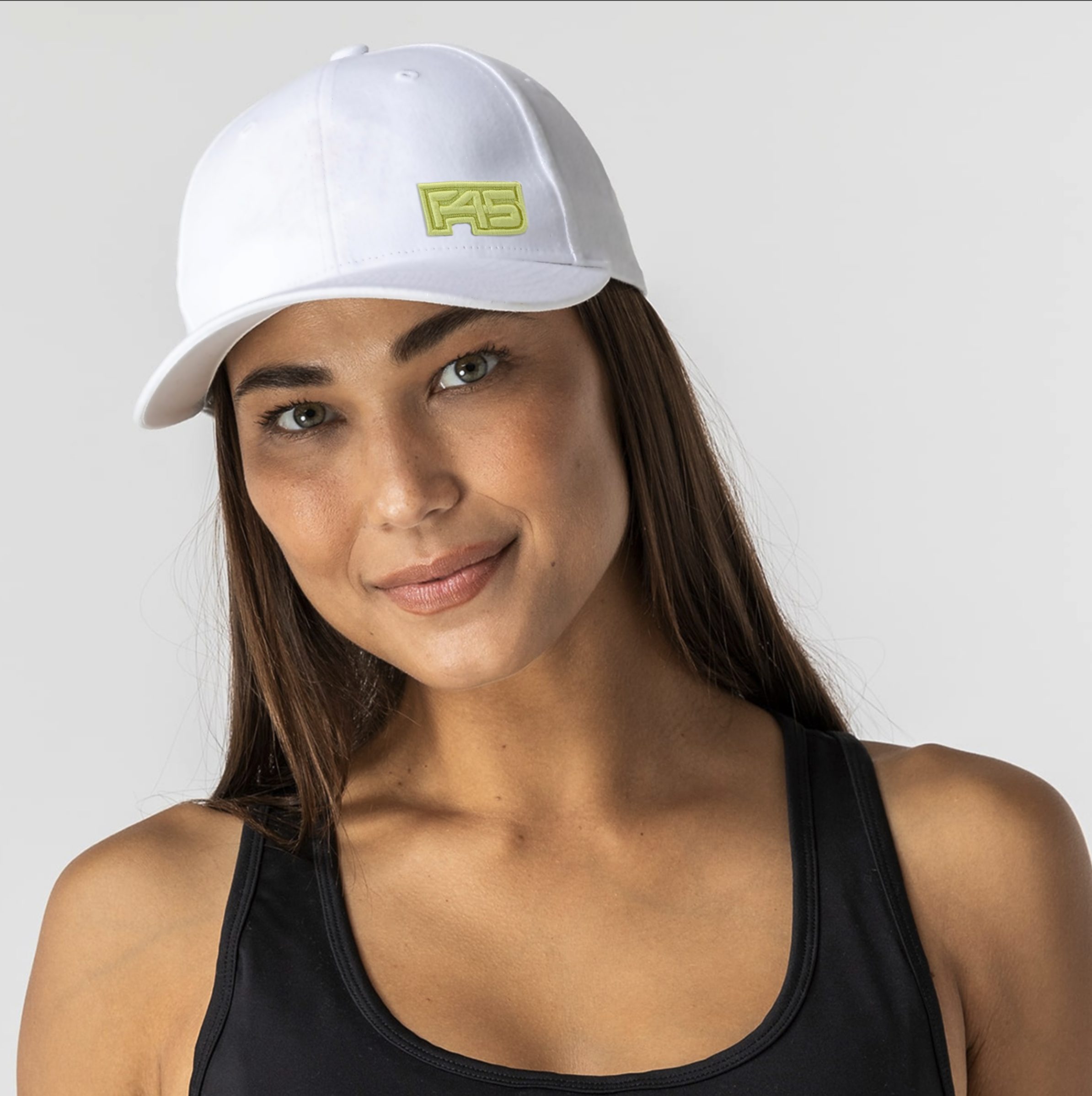 F45 Cap White/Lime - Image 3