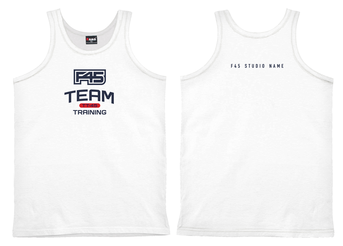 Custom Quick Dry Tank Design #2 - White