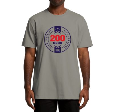 F45 Milestone Club 200 tee