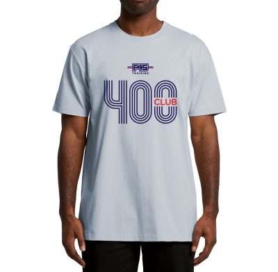 F45 Milestone Club 400 tee
